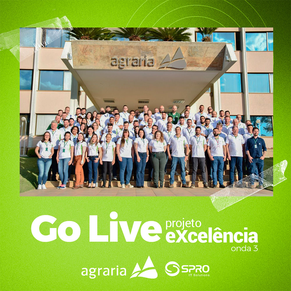 SPRO realiza Go Live da Onda 3 do Projeto Excelência na Cooperativa Agrária